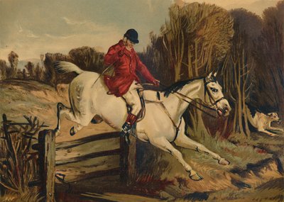 Full Cry - Tom Clarke, Huntsman of the Old Berkshire, c1879. av Unbekannt