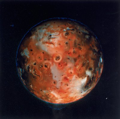 Full oversikt over Io, en av månene til Jupiter, 1979 av Unbekannt