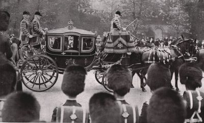 Begravelsesprosesjon til kong Edward VII, London, 20. mai 1910. av Unbekannt