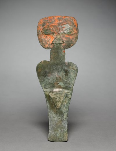 Funerary Kvinnefigur, 1200-1500. av Unbekannt