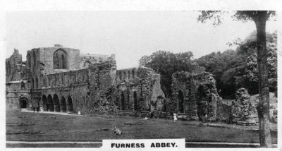 Furness Abbey, Cumbria, ca. 1920er Jahre von Unbekannt