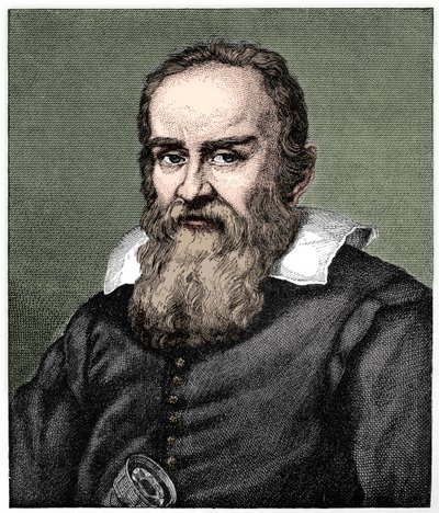 Galileo Galilei 1564-1642, 1882 av Unbekannt