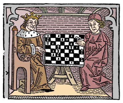 Spill og spill av sjakk, 1474 1956 av Unbekannt