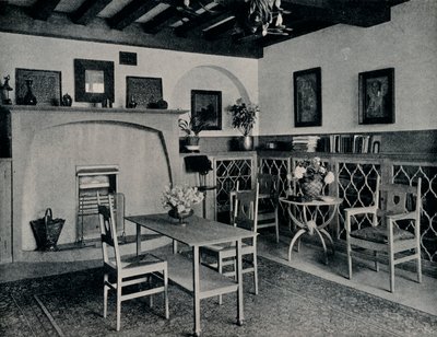 Garden Corner, c1907 av Unbekannt