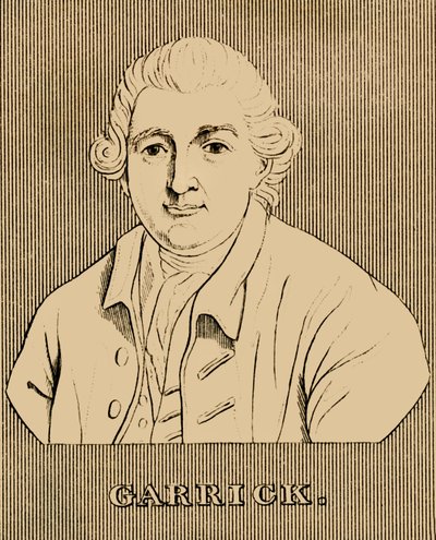 Garrick, 1717-1779, 1830. av Unbekannt