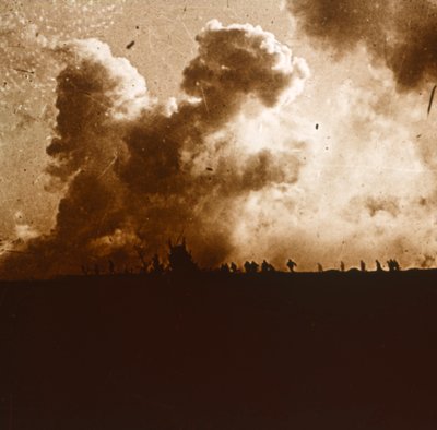 Gassangrep, Verdun, Nord-Frankrike, c1914-c1918 av Unbekannt
