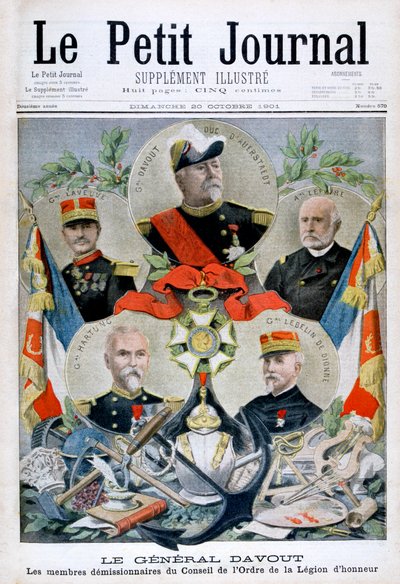 General Davout og medlemmer av Council of the Legion d