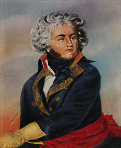 General Kleber 1753-1800. - Maleri av Guerin, 1934. av Unbekannt