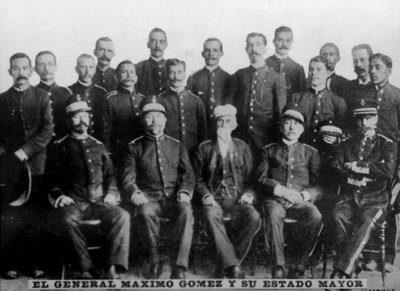 General Maximo Gomez og hans senioroffiserer, 1897, 1920-årene av Unbekannt