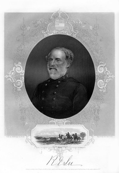 General Robert E Lee, konføderert general, 1862-1867 av Unbekannt