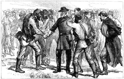 General Robert E Lees farvel til soldatene sine, 1865 c1880 av Unbekannt