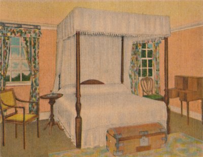 General Washingtons soverom, 1946 av Unbekannt