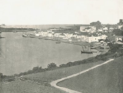 Generell oversikt, Brindisi, Italia, 1895. av Unbekannt
