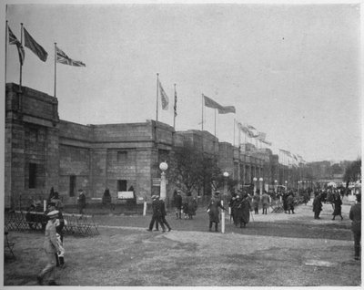 Generell utsikt over Palace of Engineering, British Empire Exhibition, Wembley, London, 1924 av Unbekannt