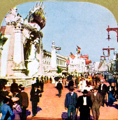 Generell utsikt over gjedden på verdensutstillingen, St Louis, Missouri, USA, 1904 av Unbekannt