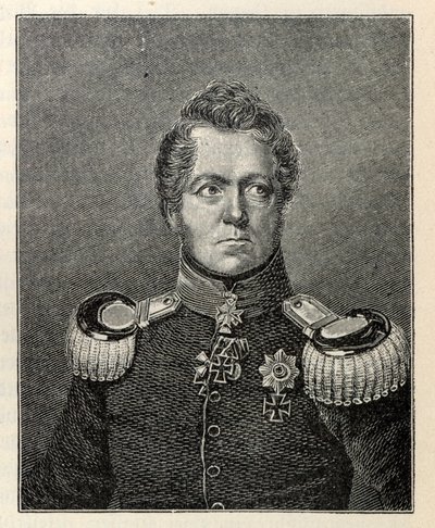 Feltmarskalk August grev Neidhardt von Gneisenau 1760-1831. av Unbekannt