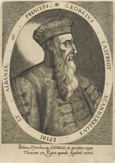 George Castriot 1405-1468, kjent som Skanderbeg, ca. 1620. av Unbekannt