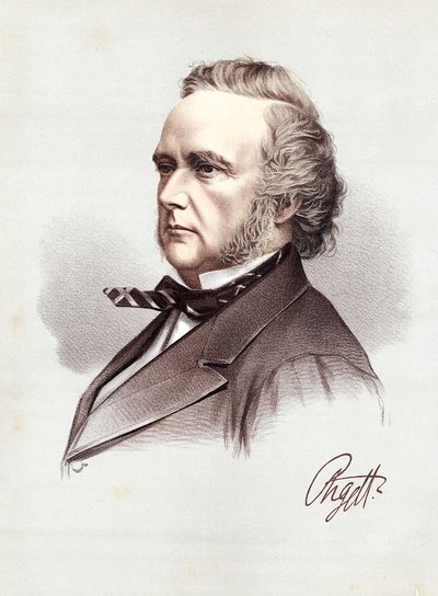 George Douglas Campbell, 8. hertug av Argyll , Scottish Whig-politiker og vitenskapsmann, c1880 av Unbekannt