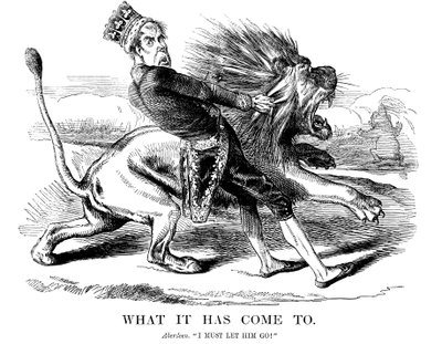 George Gordon, 4. jarl av Aberdeen 1784-1860, skotsk statsmann, 1854. av Unbekannt