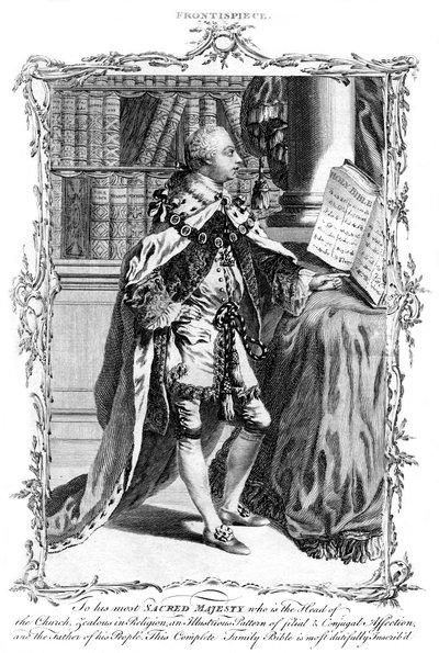 George III av Storbritannia, 1800-tallet av Unbekannt