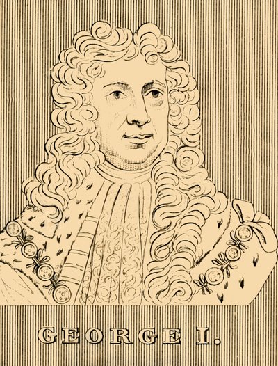 George I, 1660-1727, 1830. av Unbekannt
