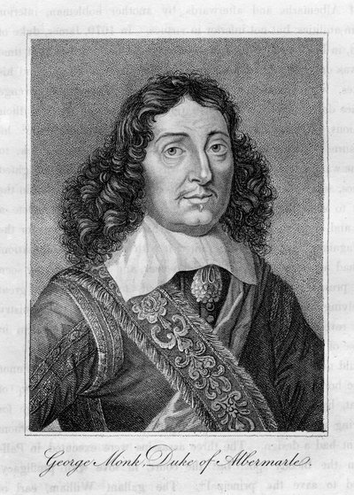 George Monck, hertug av Albemarle, engelsk soldat fra 1600-tallet av Unbekannt