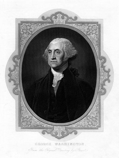 George Washington, USAs første president, 1800-tallet av Unbekannt
