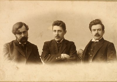 Georgie Chulkov, Vasily Militia og Steve Steven, russiske forfattere, 1900-tallet av Unbekannt
