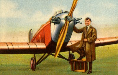 Den tyske flygeren Friedrich Karl von Koenig-Warthausen, 1932. av Unbekannt