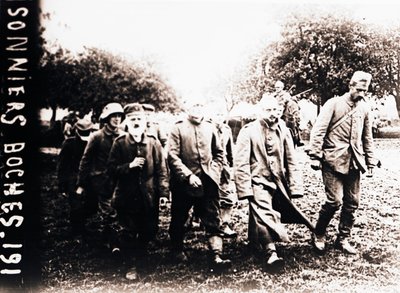 Tyske krigsfanger, c1914-c1918 av Unbekannt