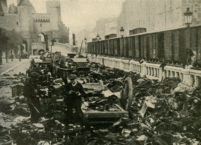 Tyske sjømenn i Antwerpen, Belgia, første verdenskrig, 1914, c1920. av Unbekannt