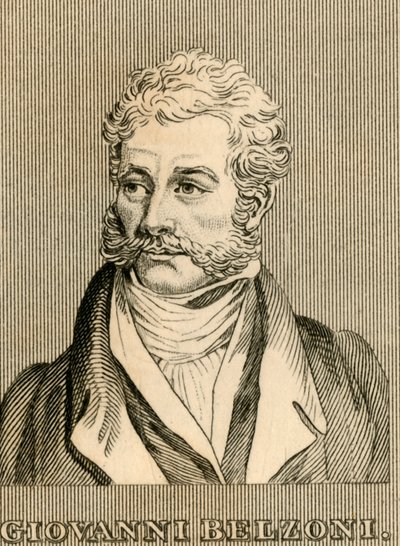 Giovanni Belzoni, 1778-1823, 1830. av Unbekannt
