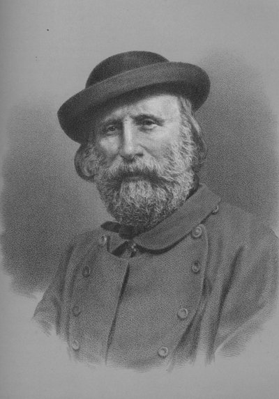 Giuseppe Garibaldi , italiensk soldat og politiker, 1860-tallet 1936 av Unbekannt