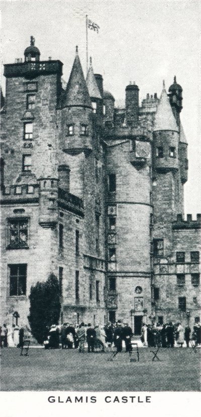 Glamis slott, c1937 1937 av Unbekannt