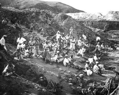 Gullgruve, Korea, c1900 av Unbekannt