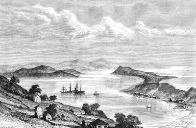 Golden Horn Bay, Russland, 1895 av Unbekannt