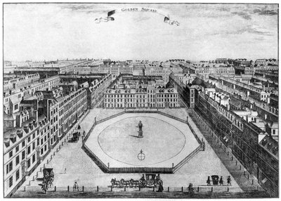 Golden Square, London, 1700-tallet 1907 av Unbekannt