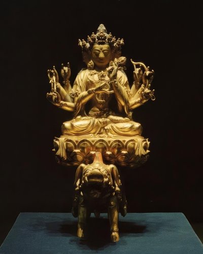 Guddom Marici / skulptur, 1400-tallet av Unbekannt
