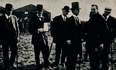 Grahame White og Mr. Churchill, 1910, 1945. av Unbekannt