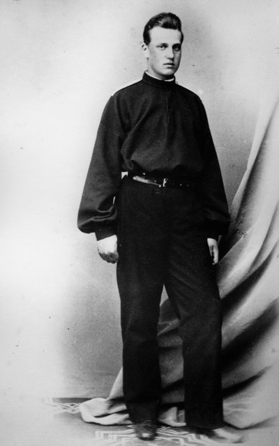 Storhertug Alexei Alexandrovich av Russland, c1866-c1870 av Unbekannt
