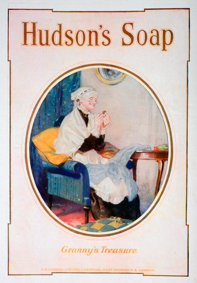 Grannys Treasure, Hudsons såpeannonse, 1918 av Unbekannt