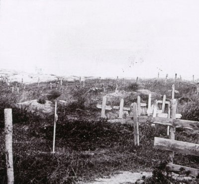 Graves, Massiges, Nord-Frankrike, c1914-c1918. av Unbekannt