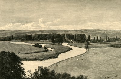 Great Marlow, fra Quarry Woods, 1898. av Unbekannt