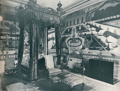 Green Velvet Room, Stoke Edith, c1909 av Unbekannt