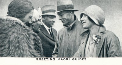 Hilsen Maori-guider, 1927 1937 av Unbekannt