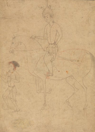 Brudgom og Rytter, 1540-50. av Unbekannt