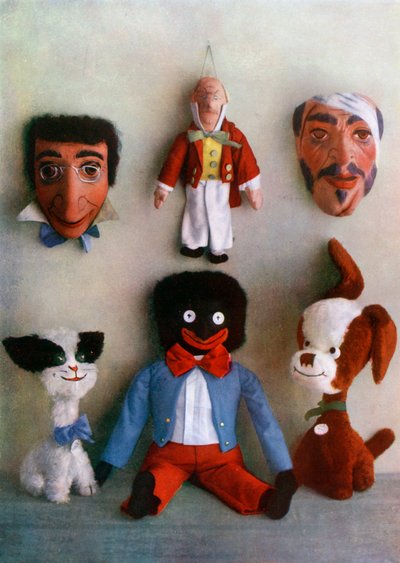 Groteske Spielzeuge, 19. Jahrhundert von Unbekannt