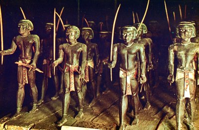 Gruppe av nubiske soldater, Egypt av Unbekannt