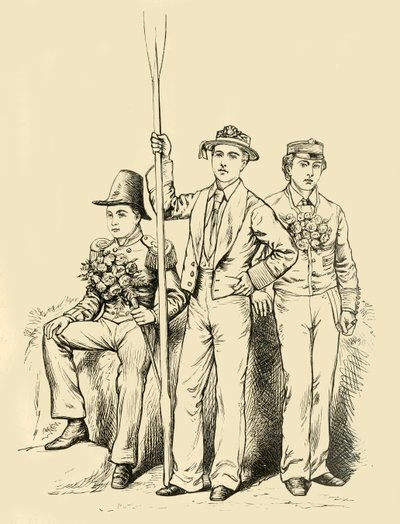 Gruppe den fjerde juni 1911. av Unbekannt