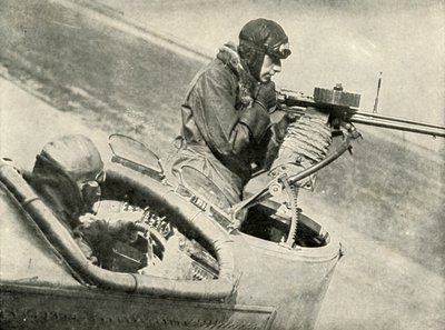 Pilot og instrumenter brukt av piloten, 1919. av Unbekannt